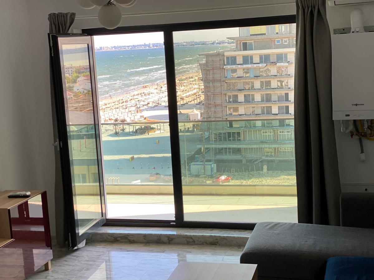 شقة Apartament Direct La Plaja 4 Persoane Mamaia Nord Sky Sea View Năvodari المظهر الخارجي الصورة