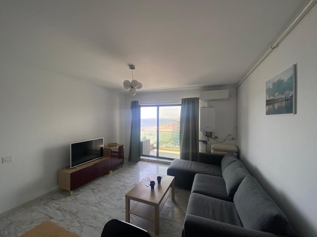 شقة Apartament Direct La Plaja 4 Persoane Mamaia Nord Sky Sea View Năvodari المظهر الخارجي الصورة